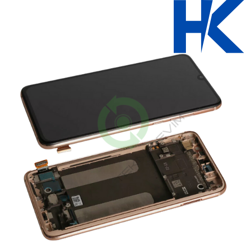 Xiaomi Mi 9 Lite HK Orjinal Çıtalı Lcd Dokunmatik Ekran M1904F3BG Gold