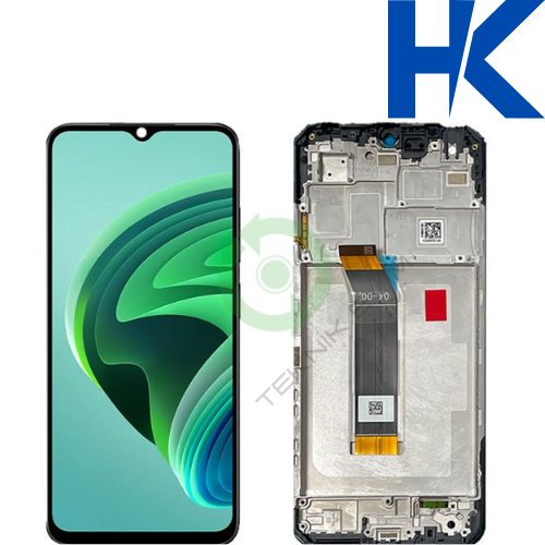 Xiaomi Redmi Note 10 5G HK Orjinal Çıtalı Lcd Dokunmatik Ekran Siyah