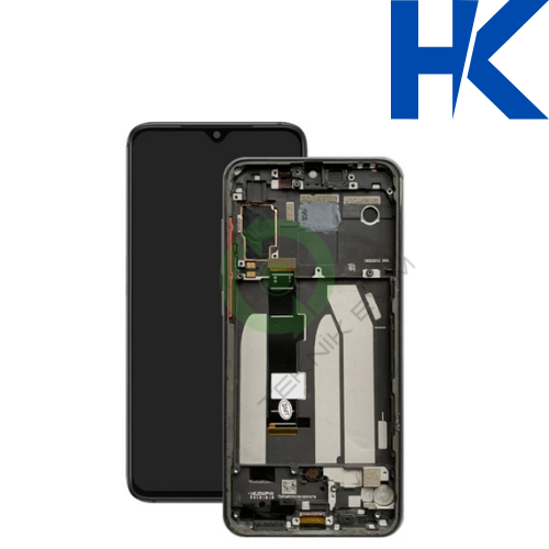 Xiaomi Mi 9 HK Orjinal Çıtalı Lcd Dokunmatik Ekran M1902F1G Siyah