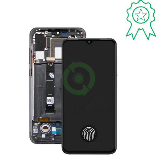Xiaomi Mi 9 Orjinal Çıtalı Lcd Dokunmatik Ekran M1902F1G Siyah