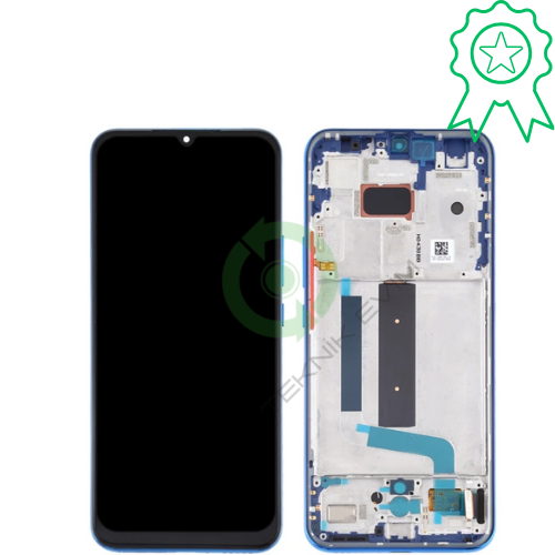 Xiaomi Mi 10 Lite Orjinal Çıtalı Lcd Dokunmatik Ekran M2002J9G,M2002J9S Mavi