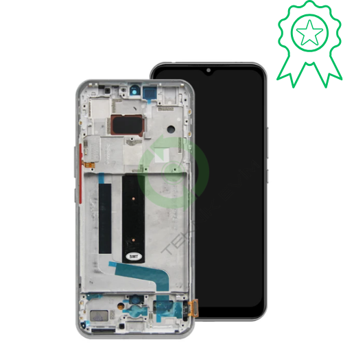 Xiaomi Mi 10 Lite 5G Orjinal Çıtalı Lcd Dokunmatik Ekran Beyaz