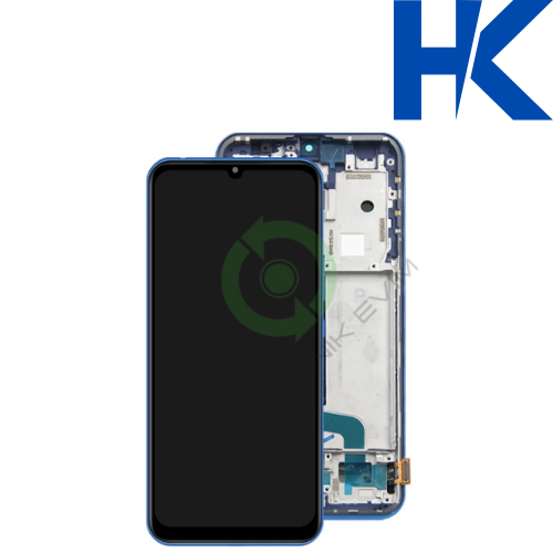Xiaomi Mi 10 Lite 5G HK Orjinal Çıtalı Lcd Dokunmatik Ekran Mavi