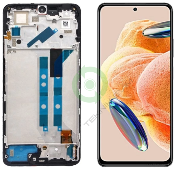Xiaomi Redmi Note 12 Pro (4G) Çıtalı TFT Lcd Dokunmatik Ekran