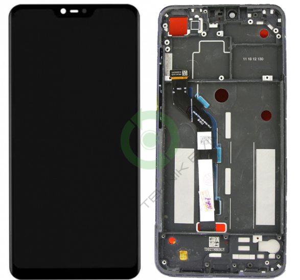 Xiaomi Mi 8 Lite  Çıtalı Lcd Dokunmatik Ekran M1808D2TG Siyah
