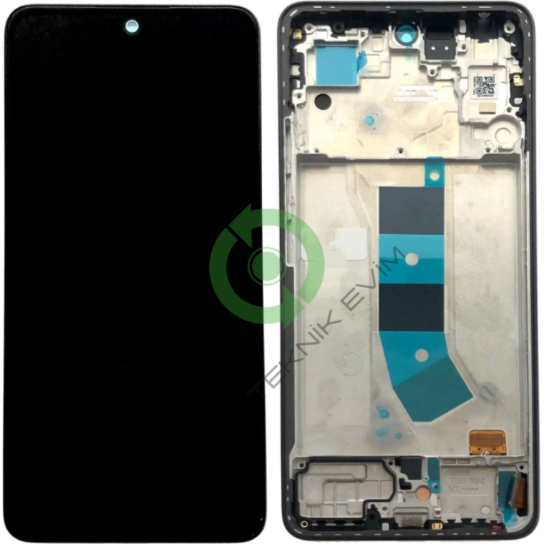 Xiaomi Redmi Note 13 (4G) TFT Çıtalı Lcd Dokunmatik Ekran Siyah