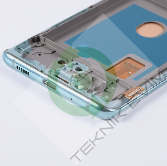 Samsung Galaxy S20FE SM-G780F Orjinal Çıtalı Lcd Ekran Dokunmatik Mavi