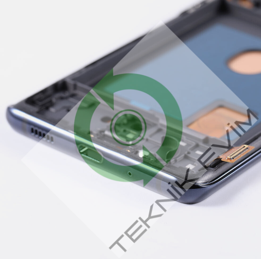 Samsung Galaxy S20FE SM-G780F Orjinal Çıtalı Lcd Ekran Dokunmatik Siyah