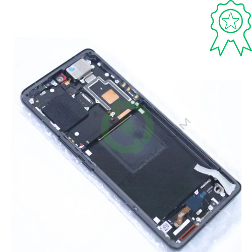 Xiaomi Mi 12S Ultra Çıtalı ORJİNAL Lcd Dokunmatik Ekran Siyah
