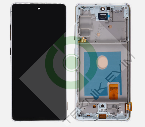 Samsung Galaxy S20FE 5G SM-G781F Orjinal Çıtalı Lcd Ekran Dokunmatik Beyaz