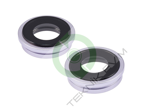 Apple İphone 14 Plus Çıtalı Arka Kamera Camı Lensi Mor