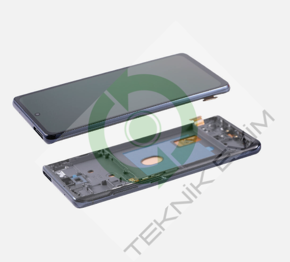 Samsung Galaxy S20FE 5G SM-G781F Orjinal Çıtalı Lcd Ekran Dokunmatik Siyah