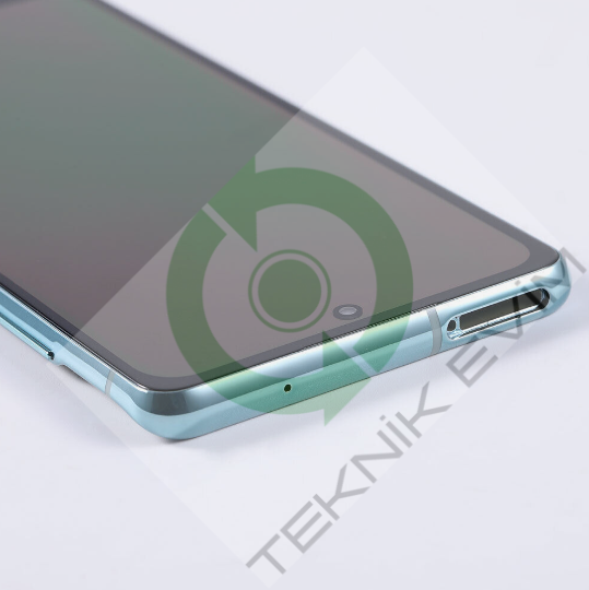 Samsung Galaxy S20FE 5G SM-G781F Çıtalı Lcd Ekran Dokunmatik Mavi