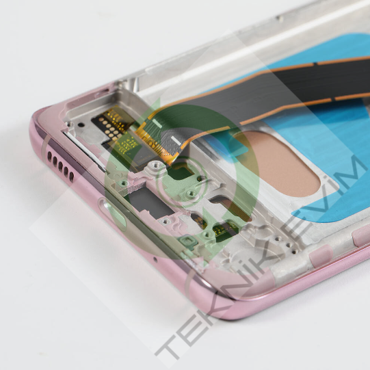 Samsung Galaxy S20 SM-G980F G981F Orjinal Çıtalı Lcd Ekran Dokunmatik Pembe