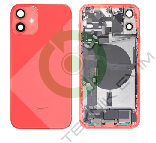 Apple | iPhone 12 Mini | Dolu Kasa | Kırmızı(Kopya)