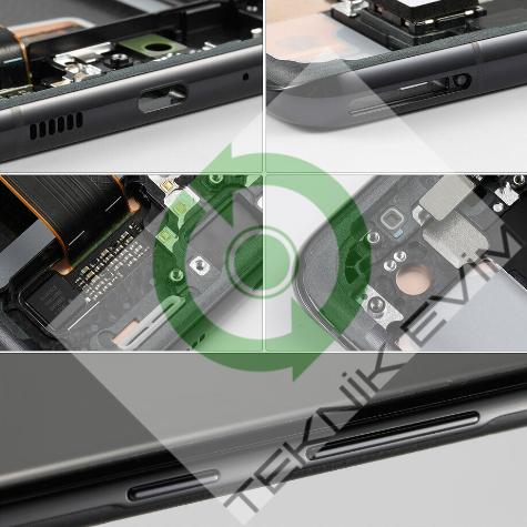 Samsung Galaxy S20 Ultra SM-G988F Çıtalı Lcd Ekran Dokunmatik Siyah