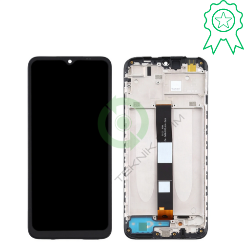 Xiaomi Poco C50 Çıtalı ORJİNAL Lcd Dokunmatik Ekran Siyah