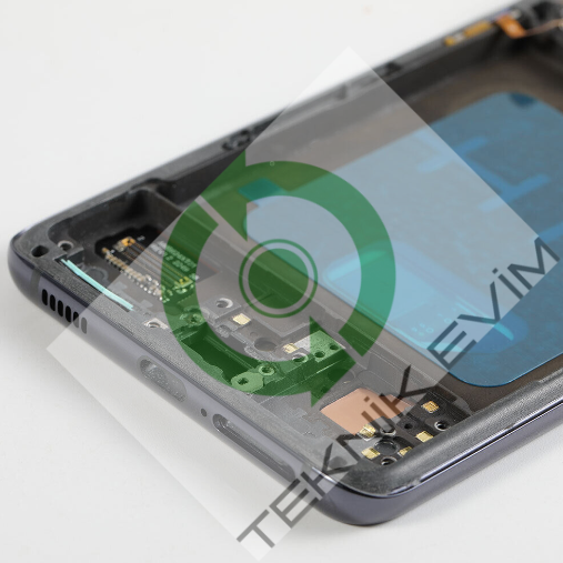 Samsung Galaxy S21 SM-G990F Orjinal Çıtalı Lcd Ekran Dokunmatik Siyah
