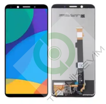 Oppo F5 Lcd Dokunmatik Ekran Siyah CPH1723, CPH1727, CHP1723, CHP1727