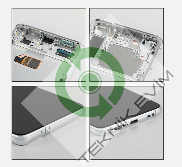 Samsung Galaxy S21 Plus SM-G996F Orjinal Çıtalı Lcd Ekran Dokunmatik Beyaz