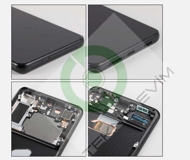 Samsung Galaxy S21 Plus SM-G996F Orjinal Çıtalı Lcd Ekran Dokunmatik Siyah