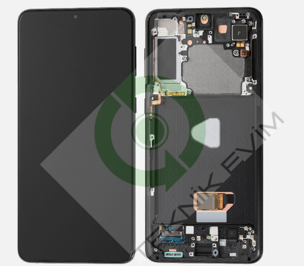 Samsung Galaxy S21 Plus SM-G996F Orjinal Çıtalı Lcd Ekran Dokunmatik Siyah