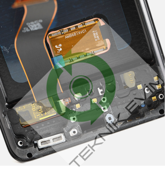 Samsung Galaxy S21 Ultra SM-G998F Orjinal Çıtalı Lcd Ekran Dokunmatik Siyah