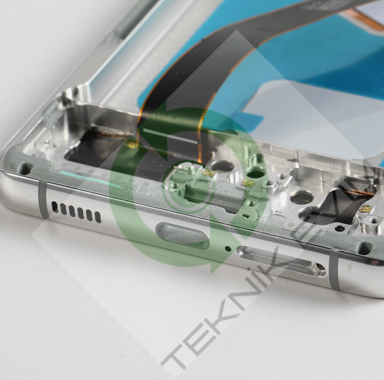 Samsung Galaxy S21 Ultra SM-G998F Orjinal Çıtalı Lcd Ekran Dokunmatik Beyaz