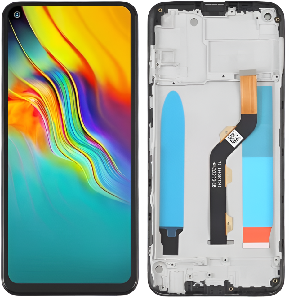 İnfinix Hot 11 Çıtalı Orjinal Lcd Dokunmatik Ekran