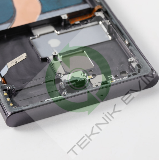 Samsung Galaxy S22 Ultra SM-S908F Orjinal Çıtalı Lcd Ekran Dokunmatik Siyah