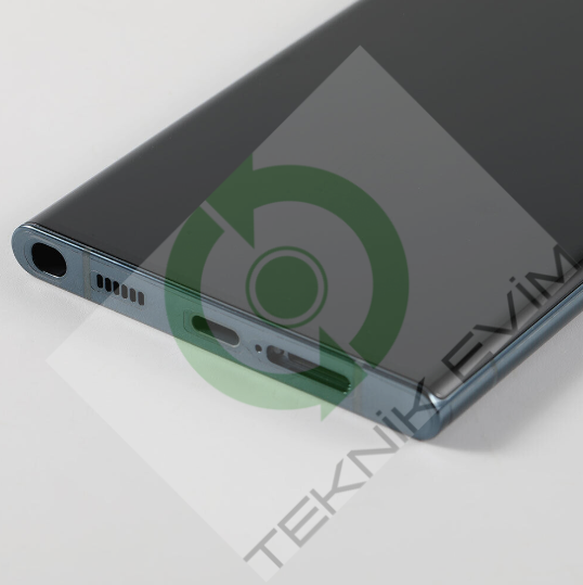 Samsung Galaxy S22 Ultra SM-S908F Orjinal Çıtalı Lcd Ekran Dokunmatik Yeşil