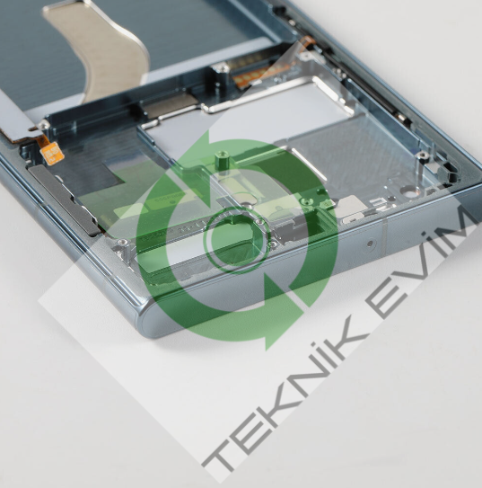 Samsung Galaxy S22 Ultra SM-S908F Çıtalı Lcd Ekran Dokunmatik Yeşil