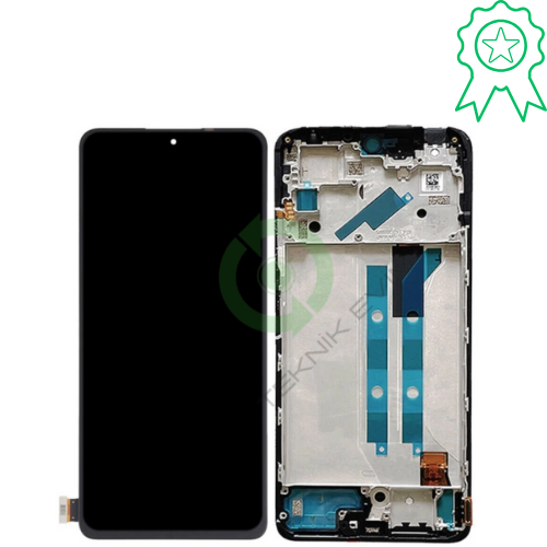 Xiaomi Poco X4 Pro 5G Çıtalı ORJİNAL Lcd Dokunmatik Ekran Siyah