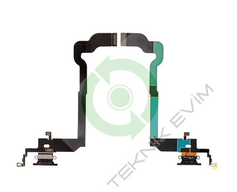 Apple İphone X Şarj Mikrofon Kulaklık Soketi Bordu (Orjinal)