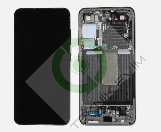 Samsung Galaxy S23 SM-G911F Orjinal Çıtalı Lcd Ekran Dokunmatik Yeşil