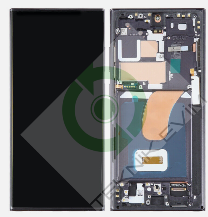 Samsung Galaxy S23 Ultra SM-G918F Orjinal Çıtalı Lcd Ekran Dokunmatik Siyah