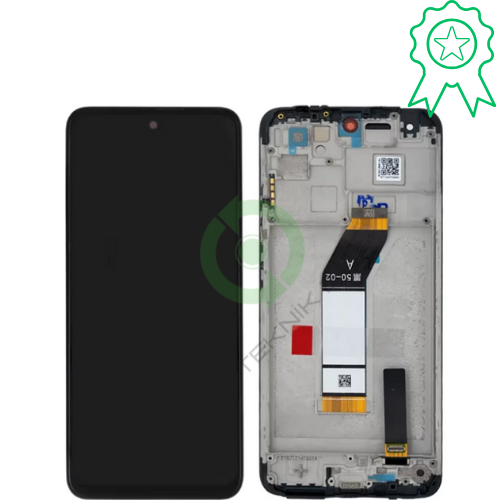 Xiaomi Redmi 10 2022 Çıtalı ORJİNAL Lcd Dokunmatik Ekran Siyah