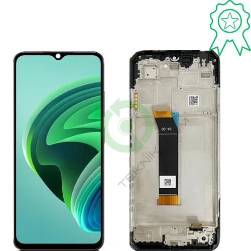 Xiaomi Redmi 10 5G Çıtalı ORJİNAL Lcd Dokunmatik Ekran Siyah