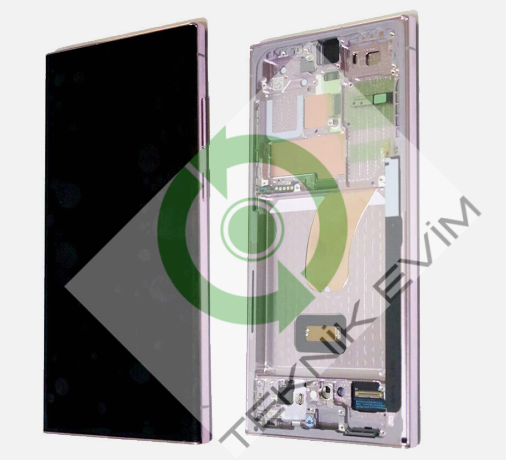 Samsung Galaxy S23 Ultra SM-G918F Orjinal Çıtalı Lcd Ekran Dokunmatik Pembe
