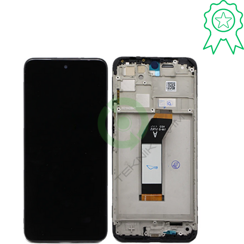 Xiaomi Redmi 10 ORJİNAL Çıtalı Lcd Dokunmatik Ekran 21061119 Siyah