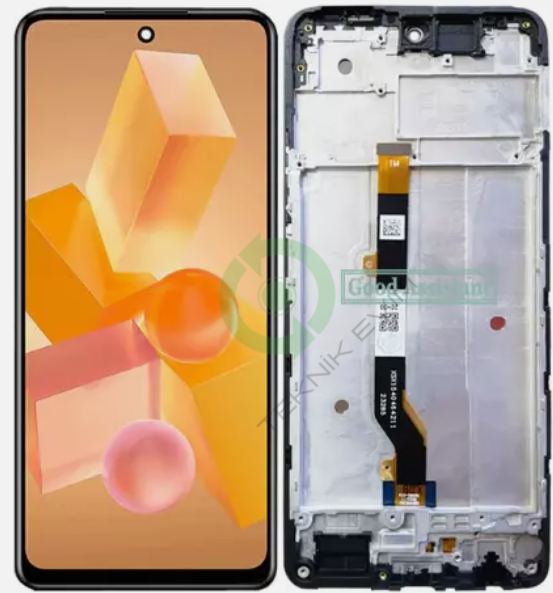 İnfinix Hot 40i Çıtalı HK Orjinal Lcd Dokunmatik Ekran