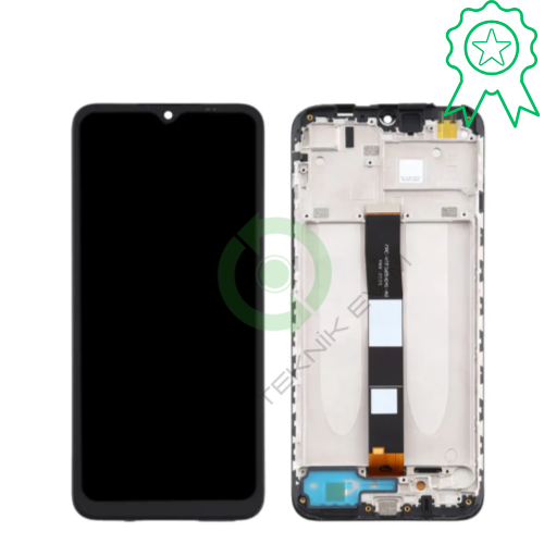Xiaomi Redmi 10A Çıtalı ORJİNAL Lcd Dokunmatik Ekran 220233L2 Siyah