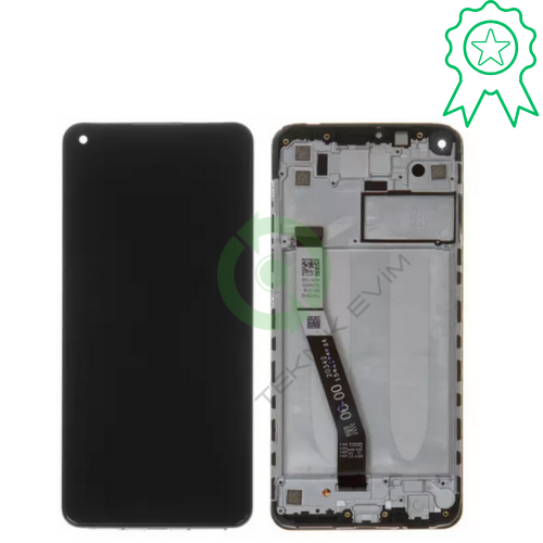Xiaomi Redmi 10X 4G ORJİNAL Çıtalı Lcd Dokunmatik Ekran M2003J15Sc Siyah