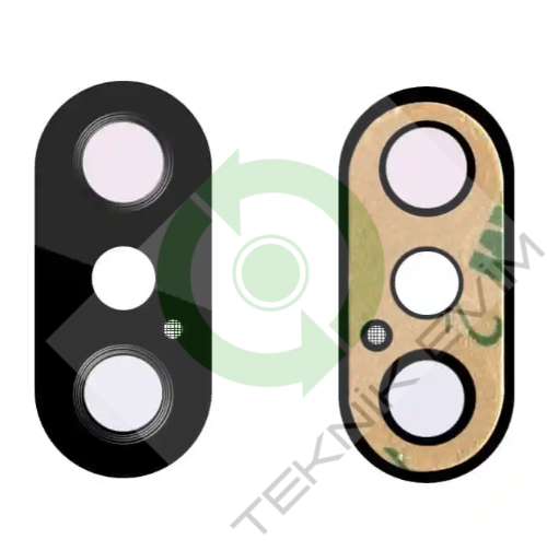 Apple İphone X Arka Kamera Camı Lensi