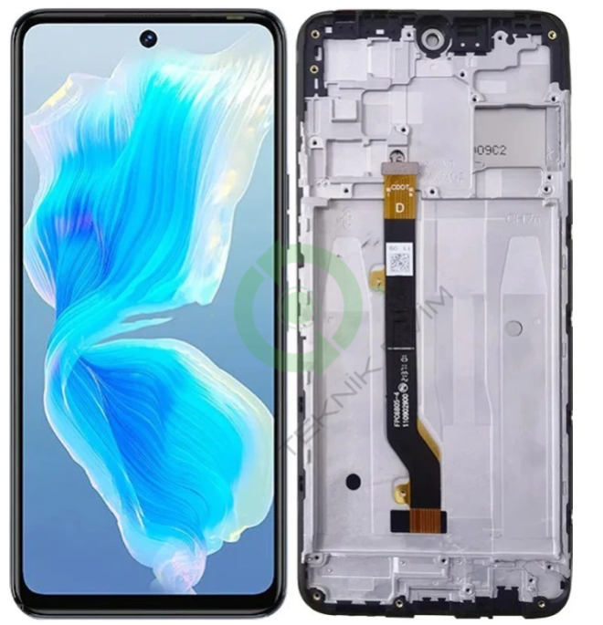 İnfinix Hot 30 Çıtalı HK Orjinal Lcd Dokunmatik Ekran