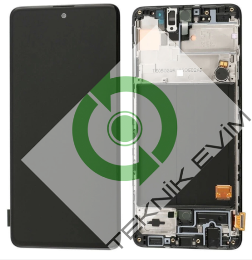 Samsung A71 SM-A715F Çıtalı Lcd Ekran Dokunmatik BİG OLed