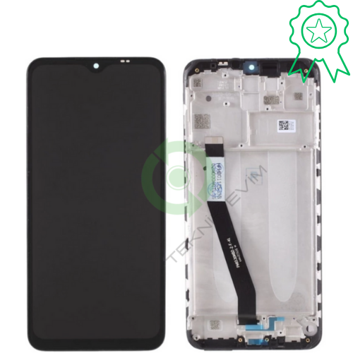 Xiaomi Redmi 9 Prime Çıtalı ORJİNAL Lcd Dokunmatik Ekran Siyah