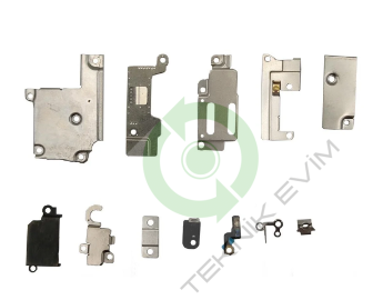 Apple İphone 6S Plus Anakart İç Metal Kapakları Braket Seti