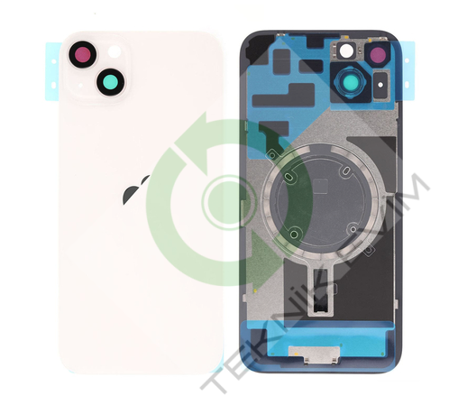 Apple İphone 14 Plus Çıtalı Arka Kapak + Nfc Beyaz