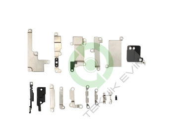 Apple İphone 8 Plus Anakart İç Metal Kapakları Braket Seti